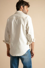 Unisex Long Sleeve Denim Shirt