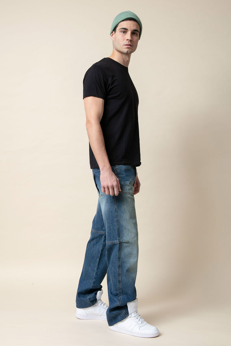 Men's Faded Jeans