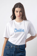 Women's white organic cotton t-shirt