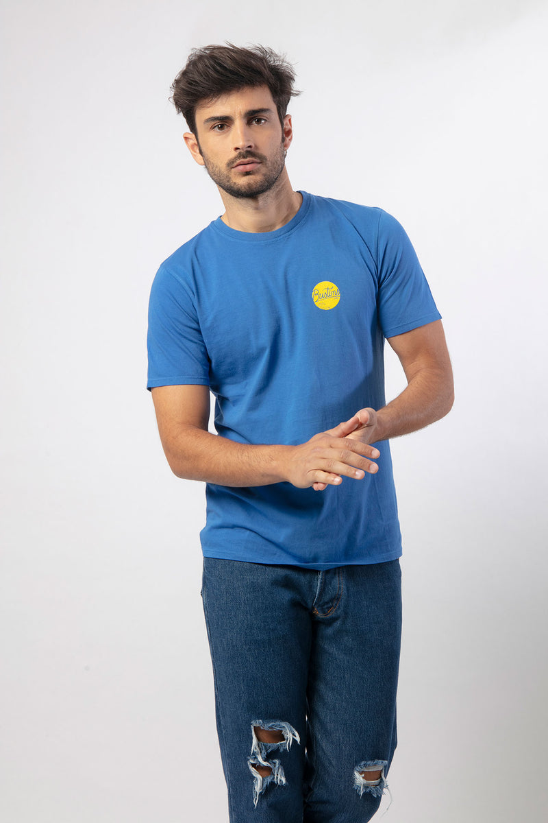 Organic Cotton T-Shirt Blue for Men